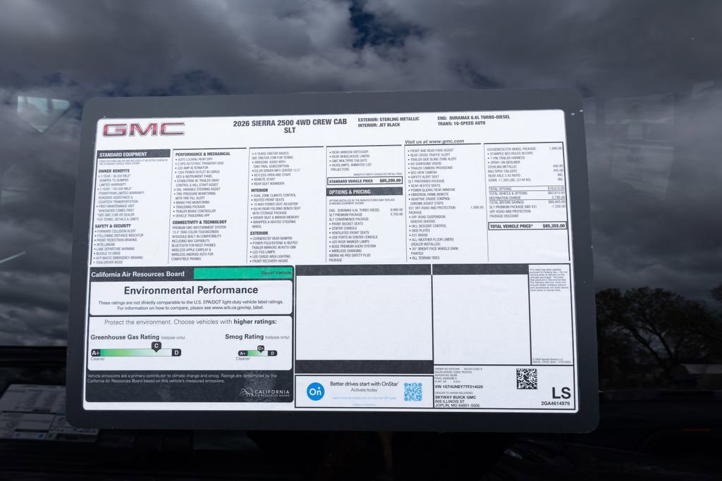 New 2026 GMC Sierra 2500 SLT w/ SLT Premium Package AWD/4WD image 41