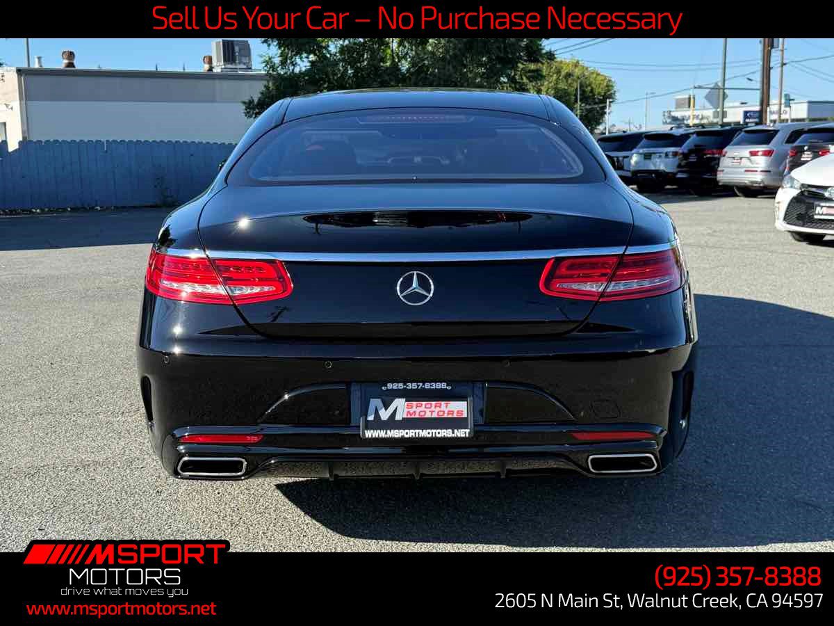 Used 2016 Mercedes-Benz S 550 4MATIC Coupe image 12