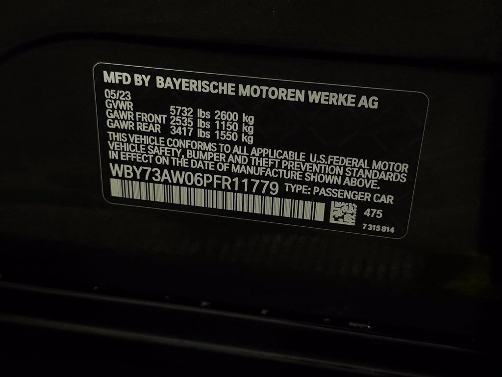 Used 2023 BMW i4 eDrive40 w/ M Sport Package RWD image 24