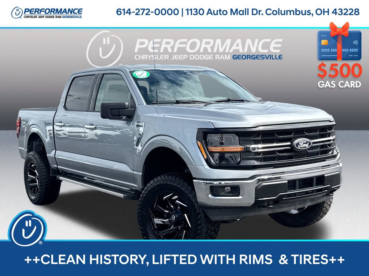 Used 2025 Ford F150 XLT w/ Equipment Group 301A Standard AWD/4WD image 1