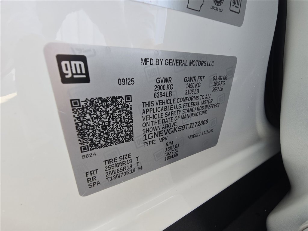 New 2026 Chevrolet Traverse LT image 33