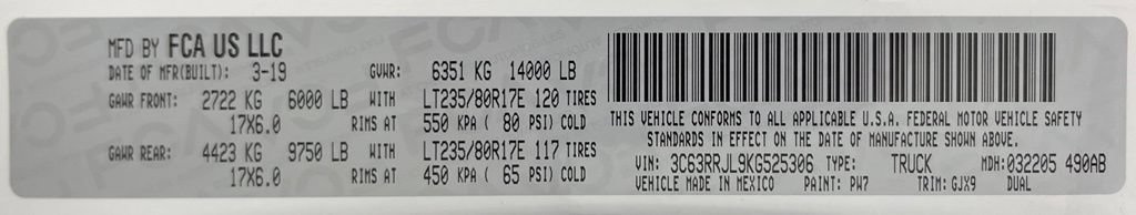 Used 2019 RAM 3500 Laramie AWD/4WD image 50