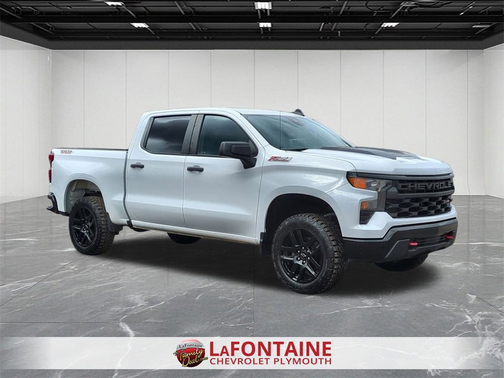 Used 2022 Chevrolet Silverado 1500 Custom Trail Boss w/ LPO, Dark Essentials Package image 2