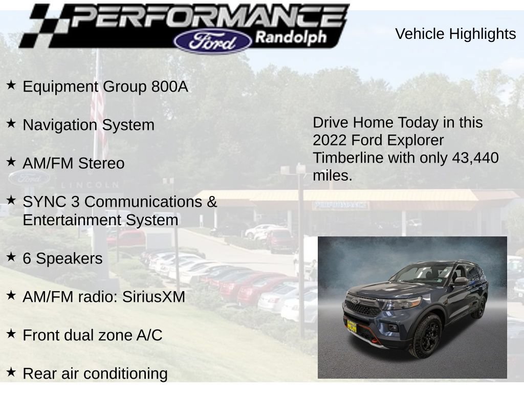 Used 2022 Ford Explorer Timberline AWD/4WD image 8