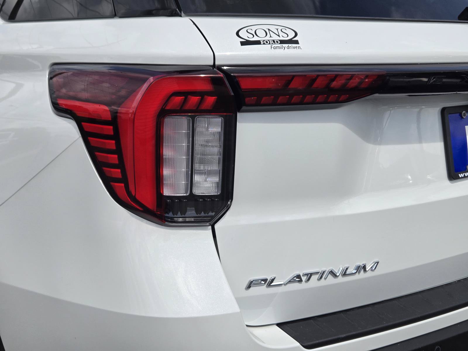 New 2026 Ford Explorer Platinum RWD image 10