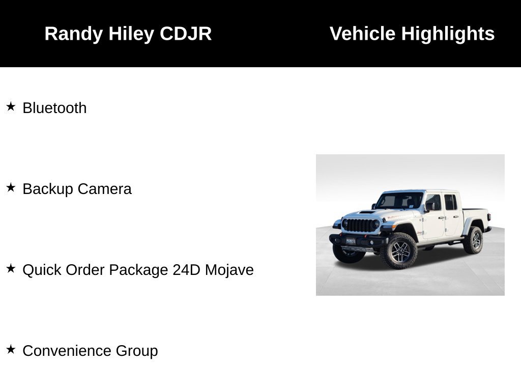 New 2026 Jeep Gladiator Mojave AWD/4WD image 5