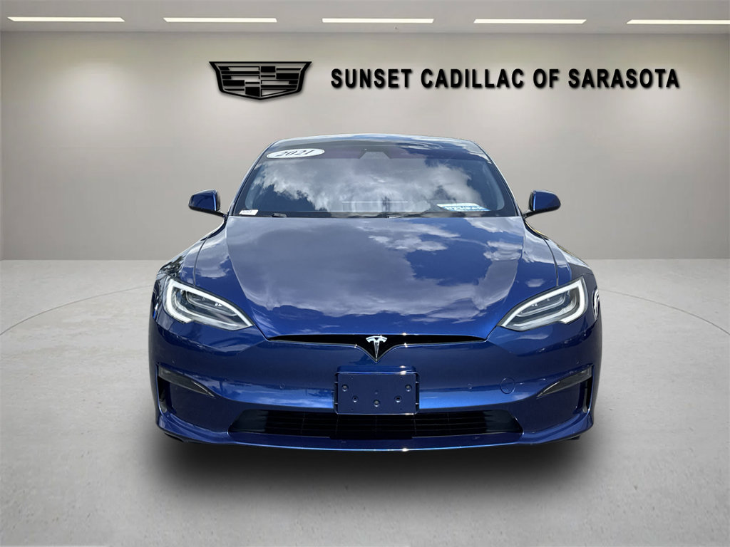 Used 2021 Tesla Model S Plaid AWD/4WD image 2