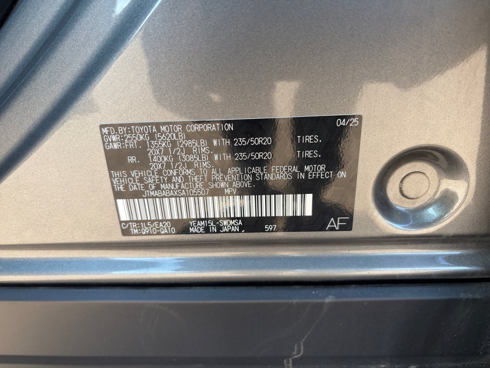 Certified 2025 Subaru Solterra AWD/4WD image 33