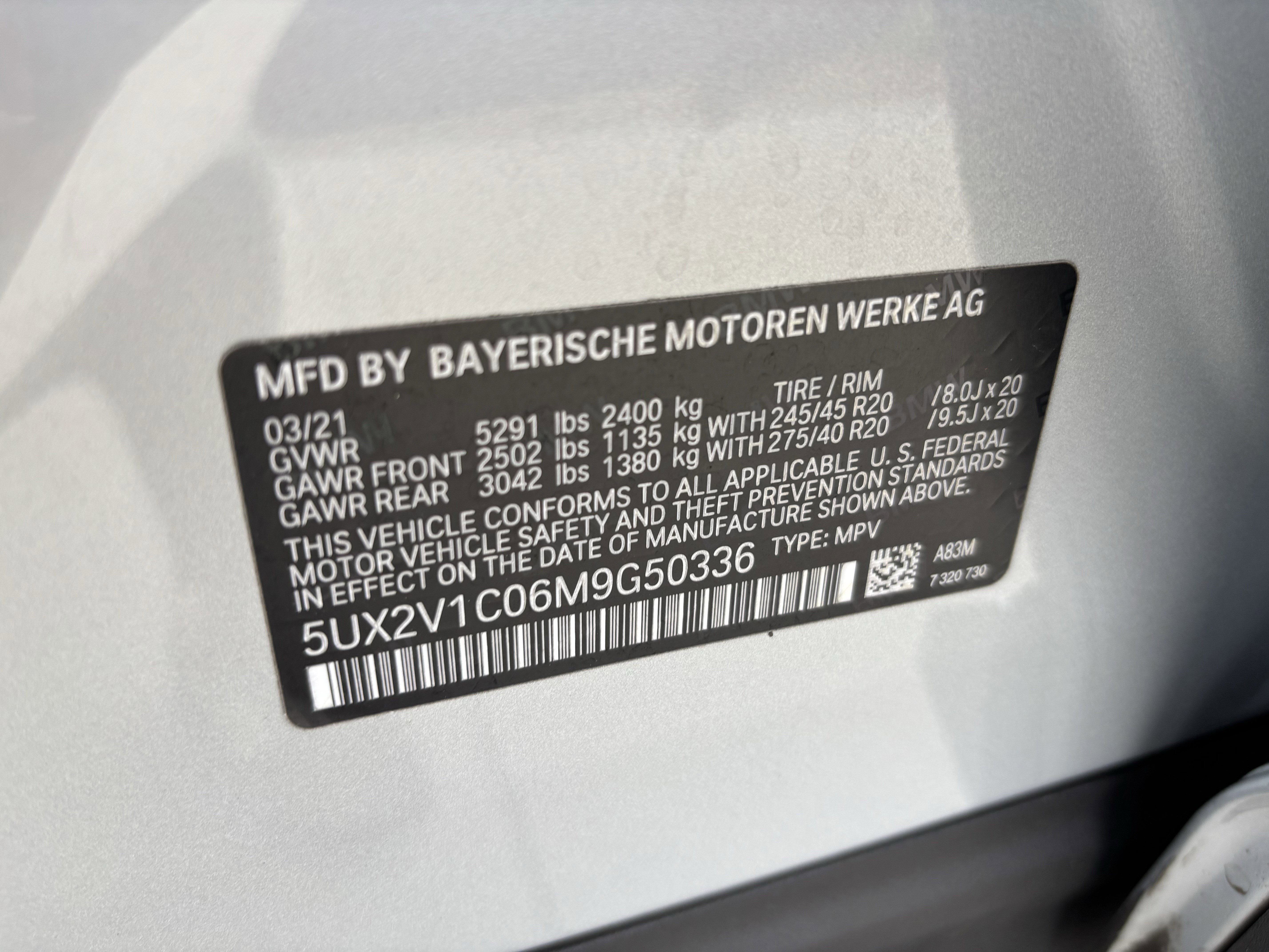 Used 2021 BMW X4 xDrive30i w/ Premium Package image 37