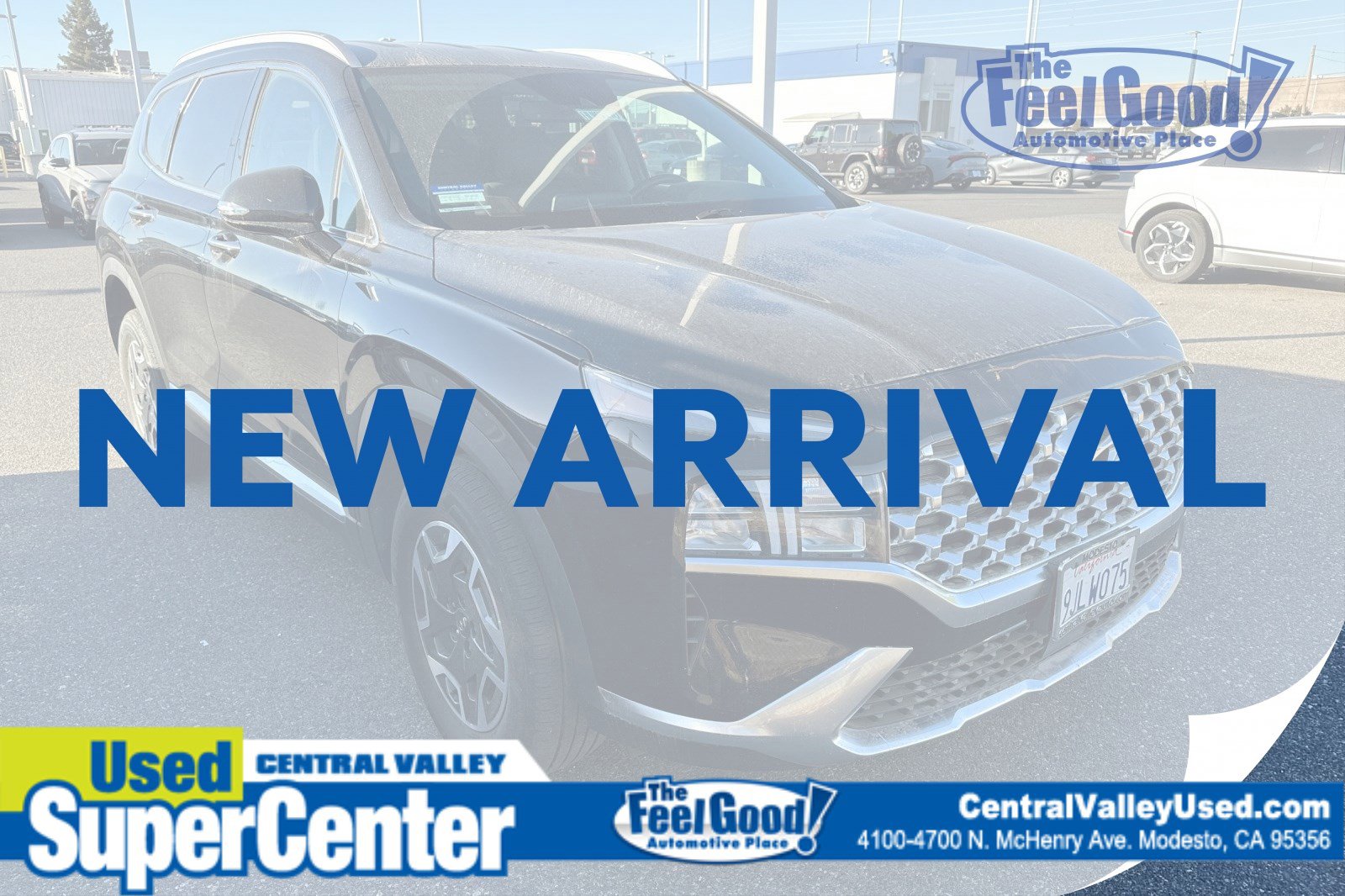 Used 2023 Hyundai Santa Fe Blue