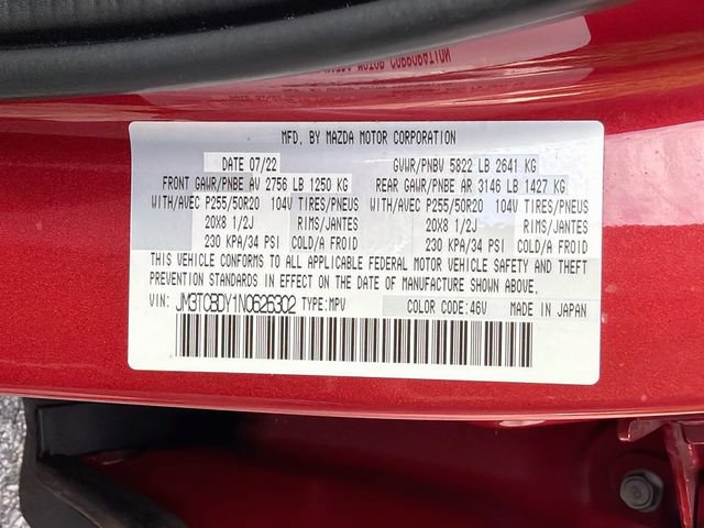 Used 2022 MAZDA CX-9 Grand Touring AWD/4WD image 42