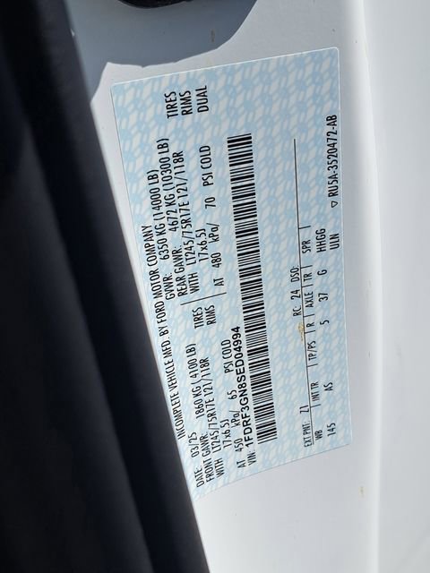 New 2025 Ford F350 XL w/ XL Chrome Package image 19