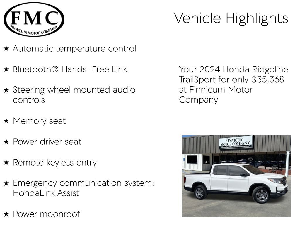 Used 2024 Honda Ridgeline TrailSport image 16
