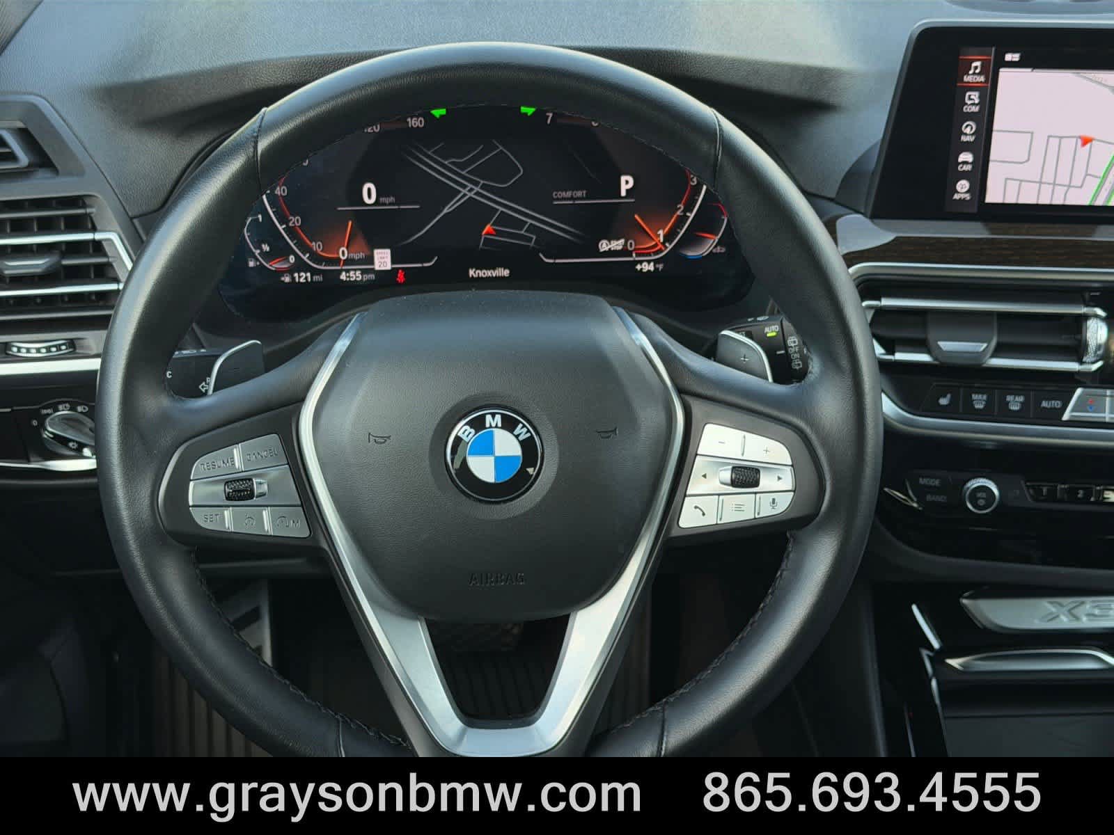 Used 2022 BMW X3 xDrive30i w/ Convenience Package w/ZPA AWD/4WD image 22