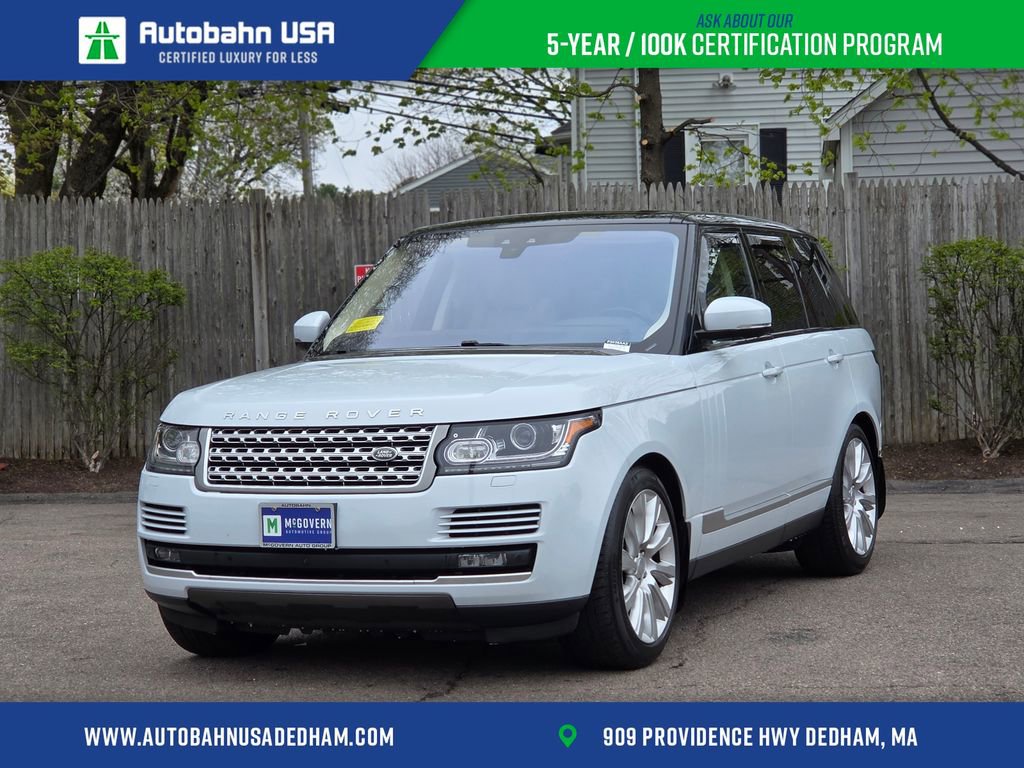 Used 2017 Land Rover Range Rover Supercharged AWD/4WD image 1
