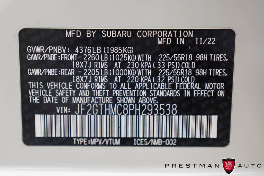 Used 2023 Subaru Crosstrek 2.5i Limited w/ Moonroof Package image 42