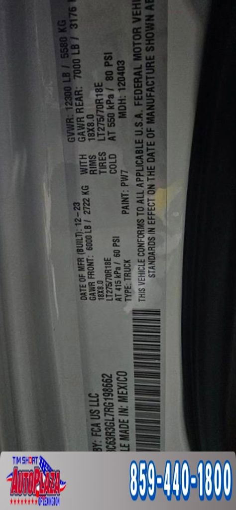 Used 2024 RAM 3500 Tradesman image 10