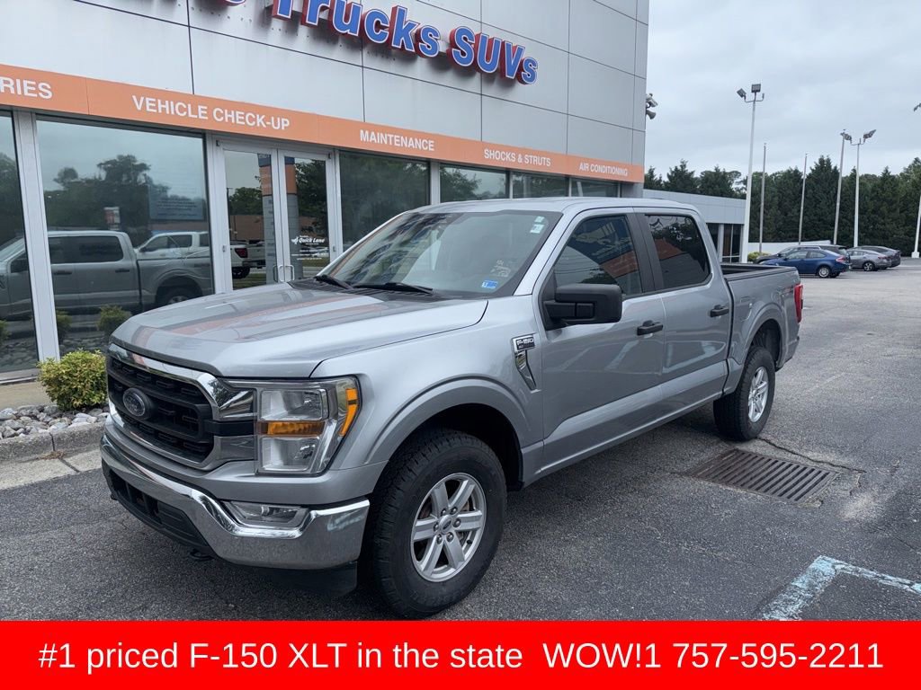 Used 2022 Ford F150 XLT w/ Trailer Tow Package AWD/4WD video 1