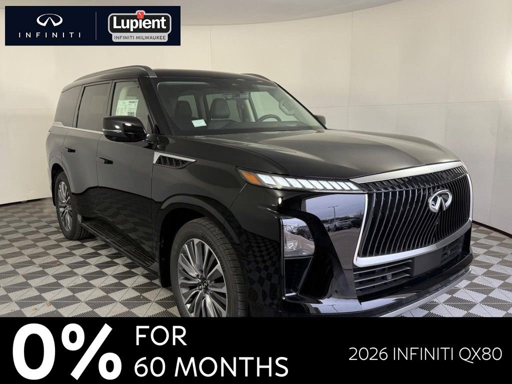 New 2026 INFINITI QX80 Luxe w/ Cargo Package AWD/4WD image 1