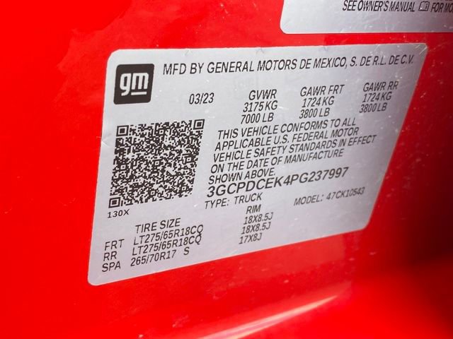 Certified 2023 Chevrolet Silverado 1500 Custom Trail Boss image 25