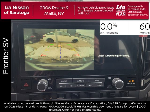 New 2026 Nissan Frontier SV w/ SV Convenience Package image 24