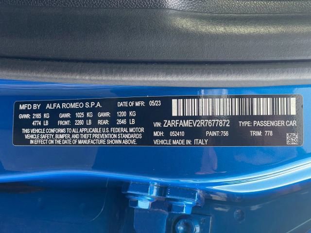 Used 2024 Alfa Romeo Giulia Quadrifoglio w/ Active Assist Plus Package image 45