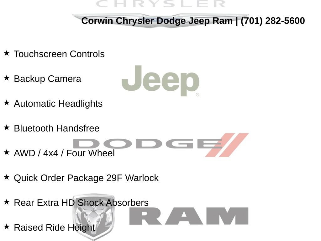 Certified 2021 RAM 1500 Warlock AWD/4WD image 8