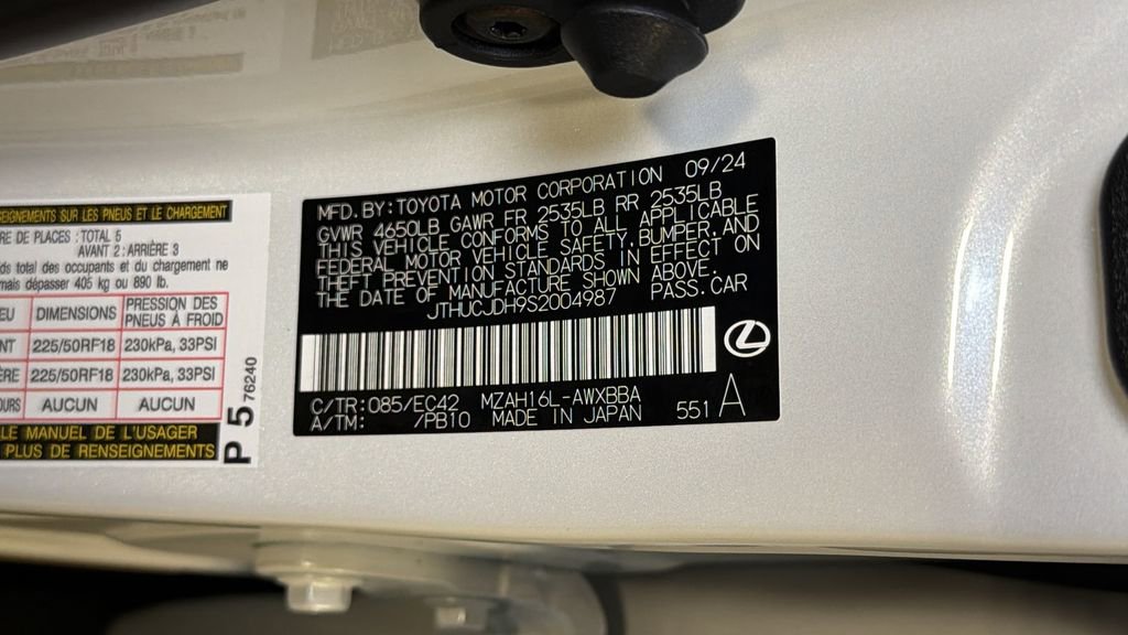 Used 2025 Lexus UX 300h AWD w/ Accessory Package (Z1) image 37