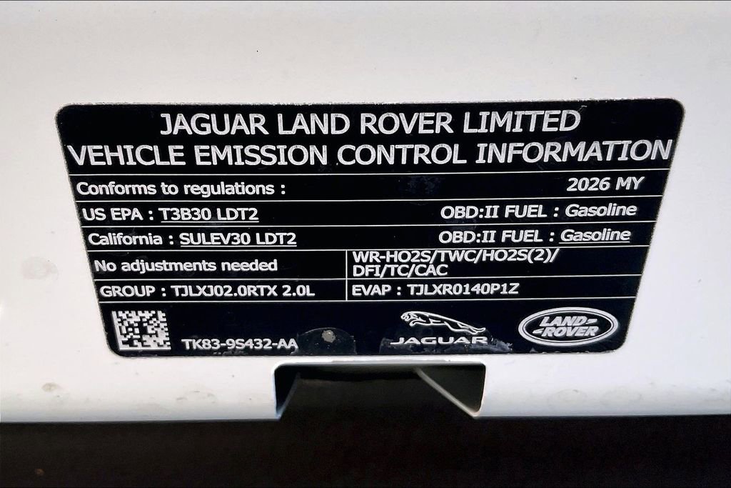Certified 2026 Land Rover Range Rover Velar S AWD/4WD image 30