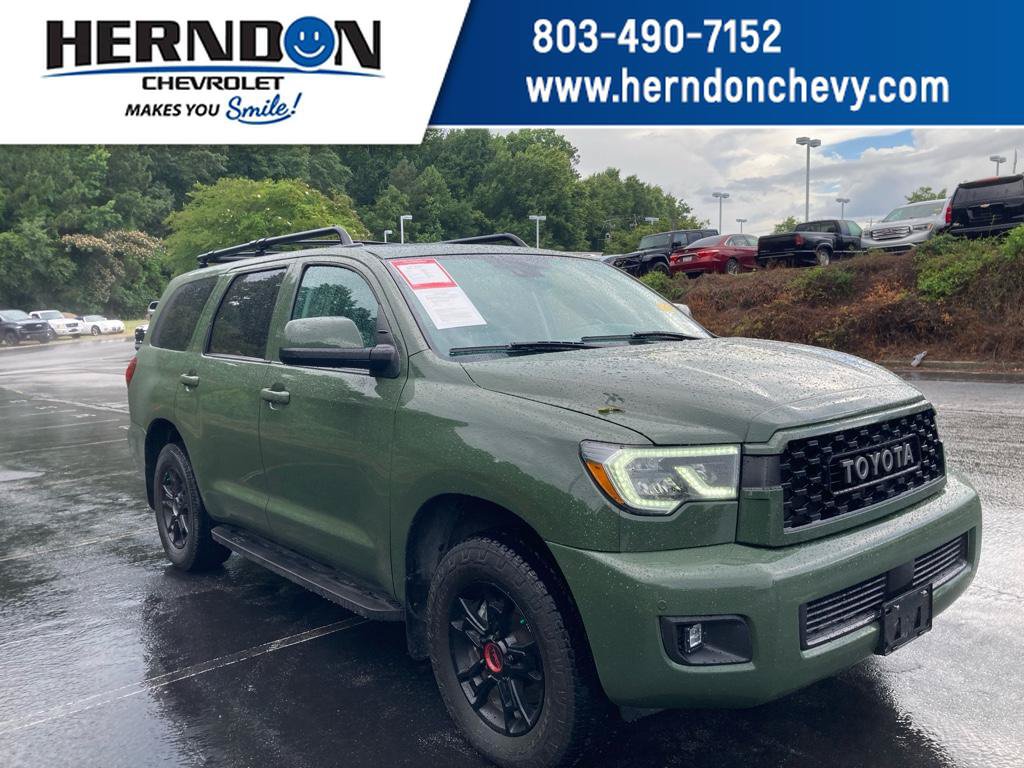 Used 2020 Toyota Sequoia TRD Pro AWD/4WD image 1