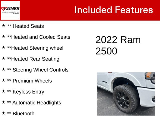 Certified 2022 RAM 2500 Limited w/ Night Edition AWD/4WD image 5