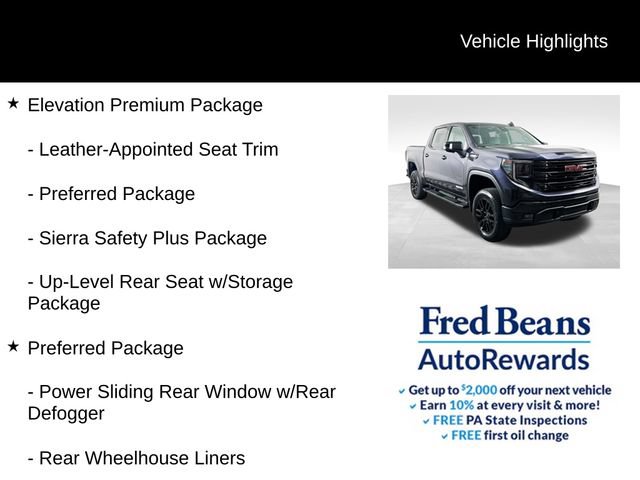 Used 2022 GMC Sierra 1500 Elevation w/ Elevation Premium Package AWD/4WD image 10