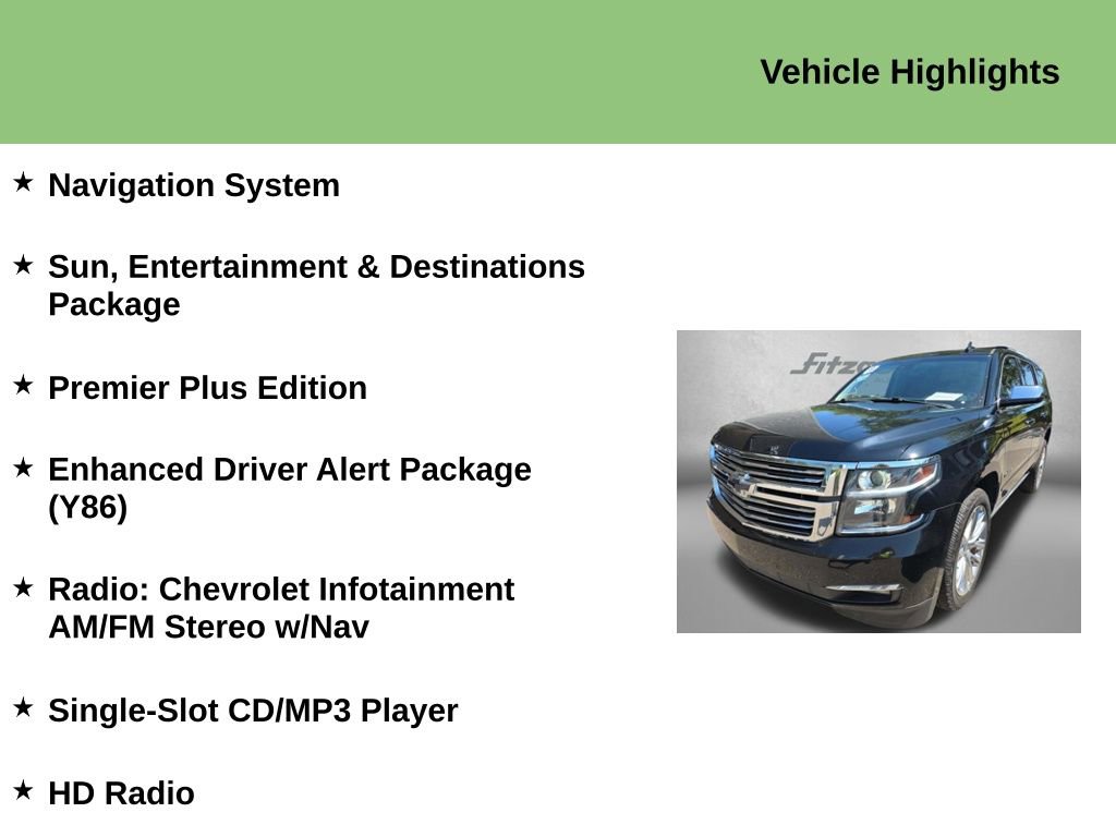 Used 2019 Chevrolet Tahoe Premier w/ Premier Plus Edition AWD/4WD image 9