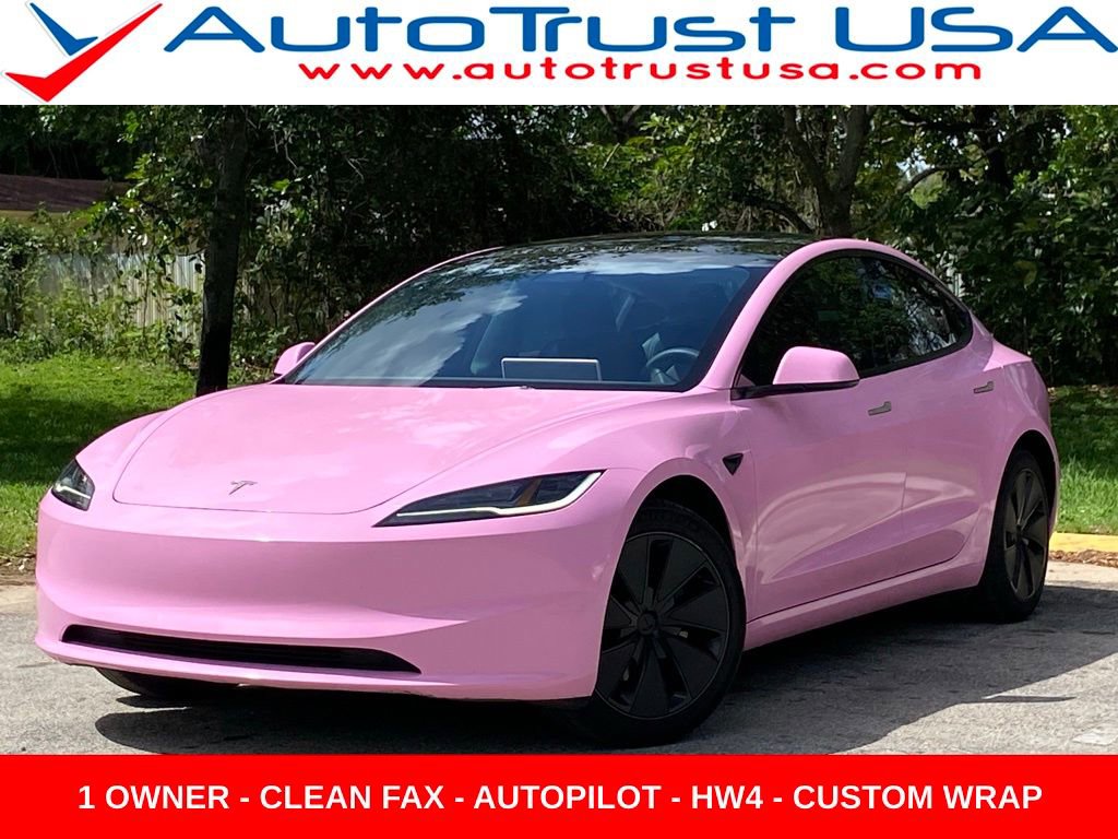 Used 2025 Tesla Model 3 Long Range RWD image 1