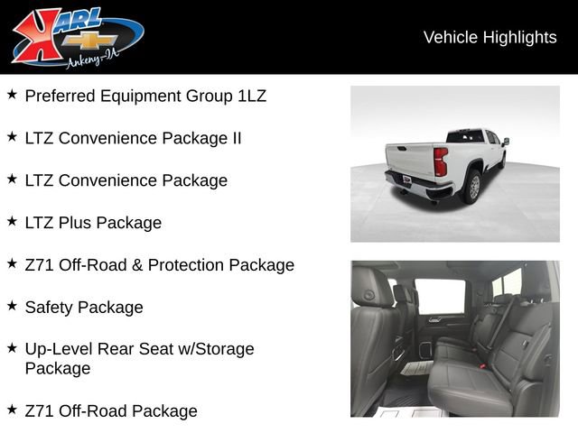 New 2026 Chevrolet Silverado 2500 LTZ w/ LTZ Plus Package image 3
