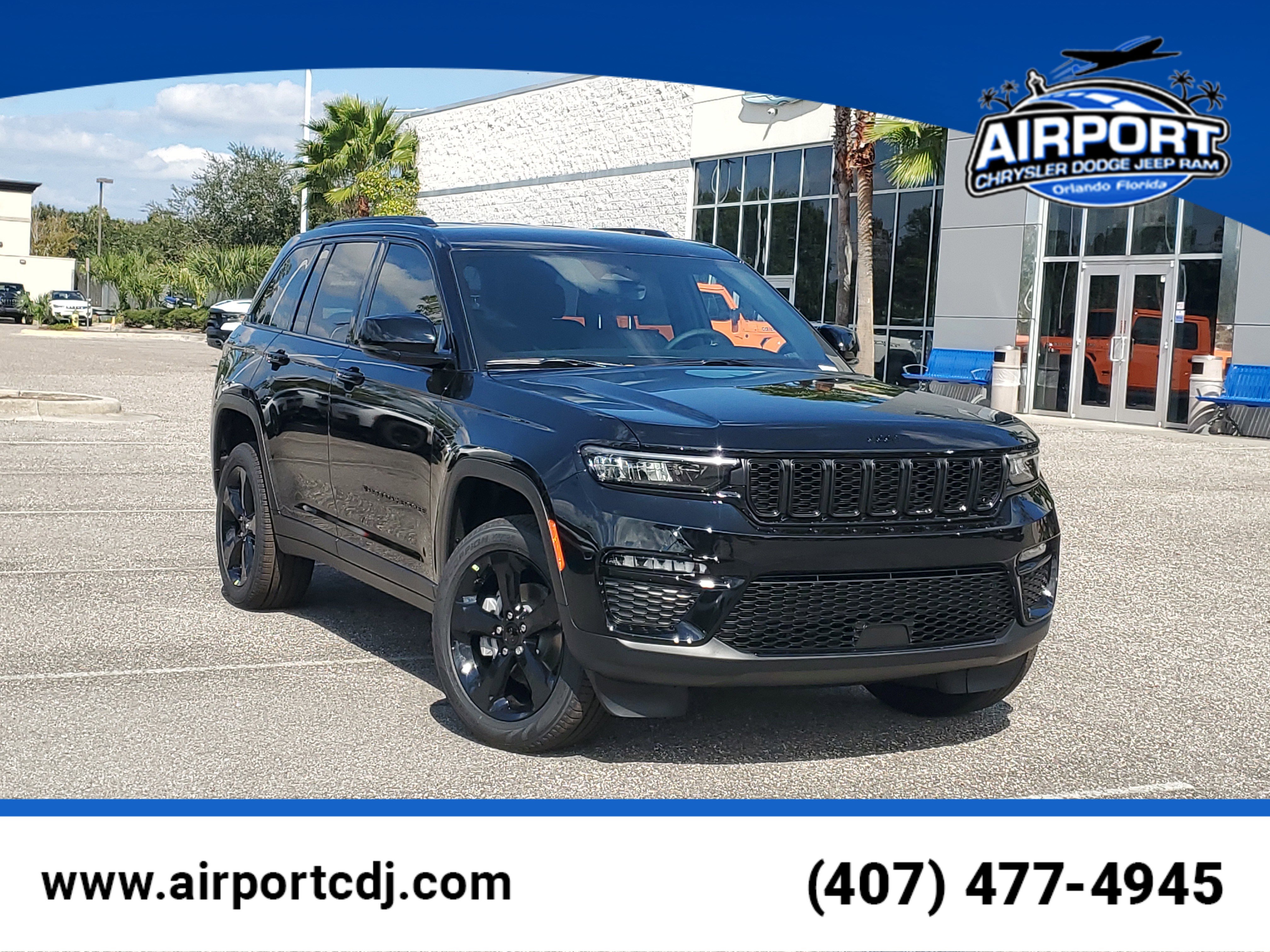 New 2025 Jeep Grand Cherokee Limited w/ Black Appearance Package
