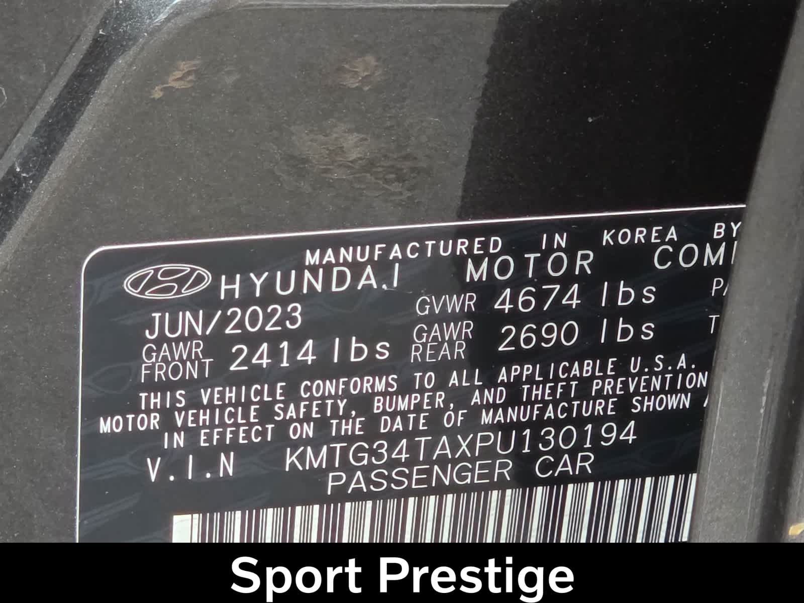 Certified 2023 Genesis G70 2.0T w/ Sport Prestige Package RWD image 25