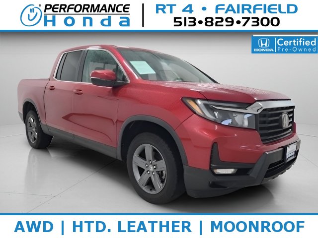 Certified 2021 Honda Ridgeline RTL