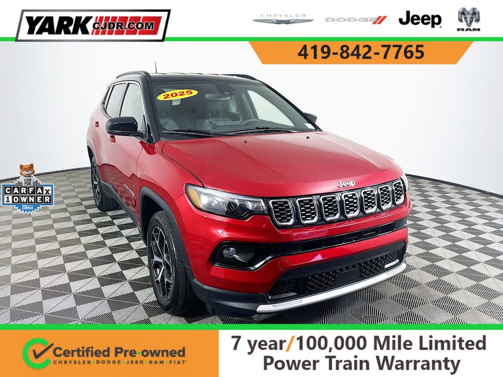 Certified 2025 Jeep Compass Limited image 1