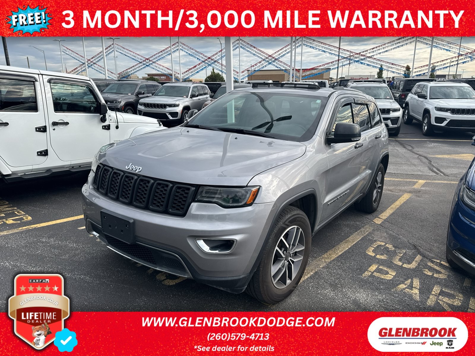 Used 2021 Jeep Grand Cherokee Limited w/ Premium Lighting Group