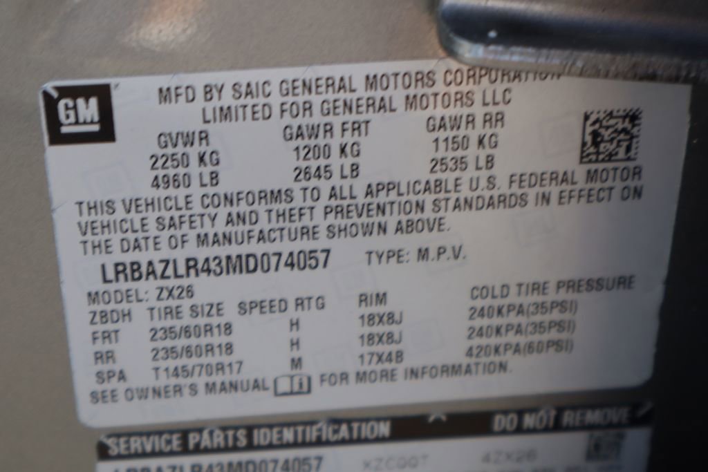 Certified 2021 Buick Envision Preferred image 31