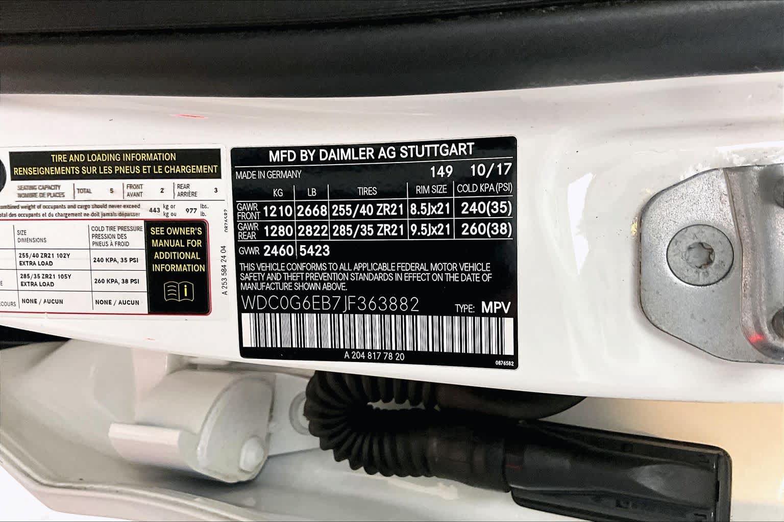 Used 2018 Mercedes-Benz GLC 43 AMG 4MATIC image 34