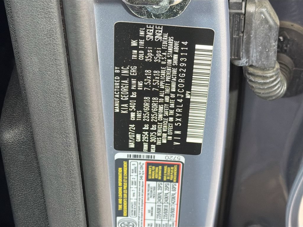 Used 2024 Kia Sorento S w/ Panoramic Sunroof Package FWD image 36