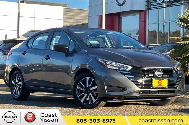 New 2025 Nissan Versa S w/ S Plus Package