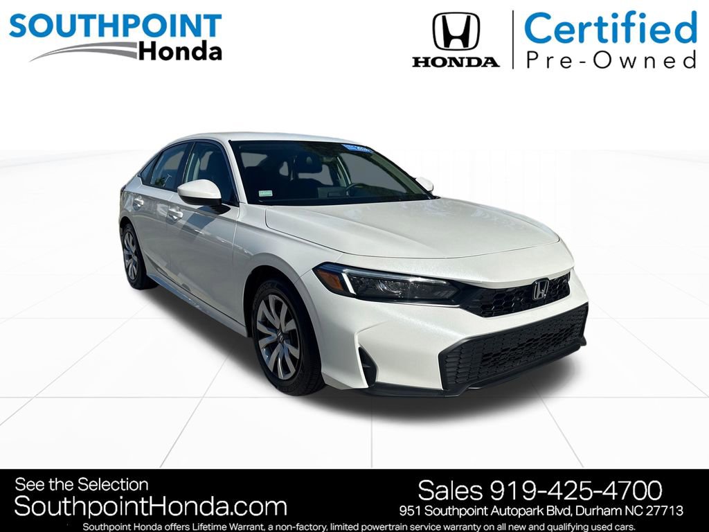 Certified 2026 Honda Civic LX