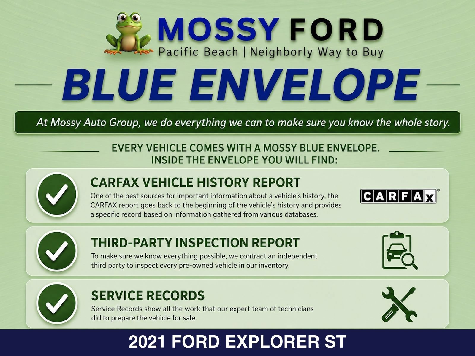 Used 2021 Ford Explorer ST w/ Equipment Group 401A AWD/4WD image 2