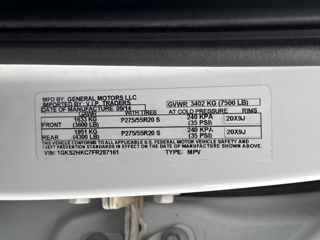 Used 2015 GMC Yukon XL SLT AWD/4WD image 25