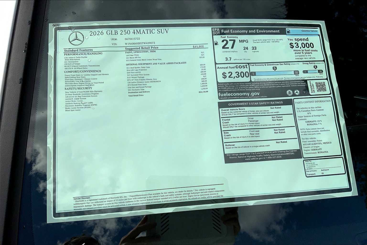 Certified 2026 Mercedes-Benz GLB 250 GLB 250 image 26