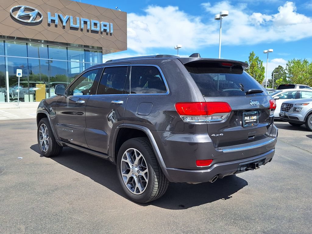 Used 2021 Jeep Grand Cherokee Overland AWD/4WD video 5