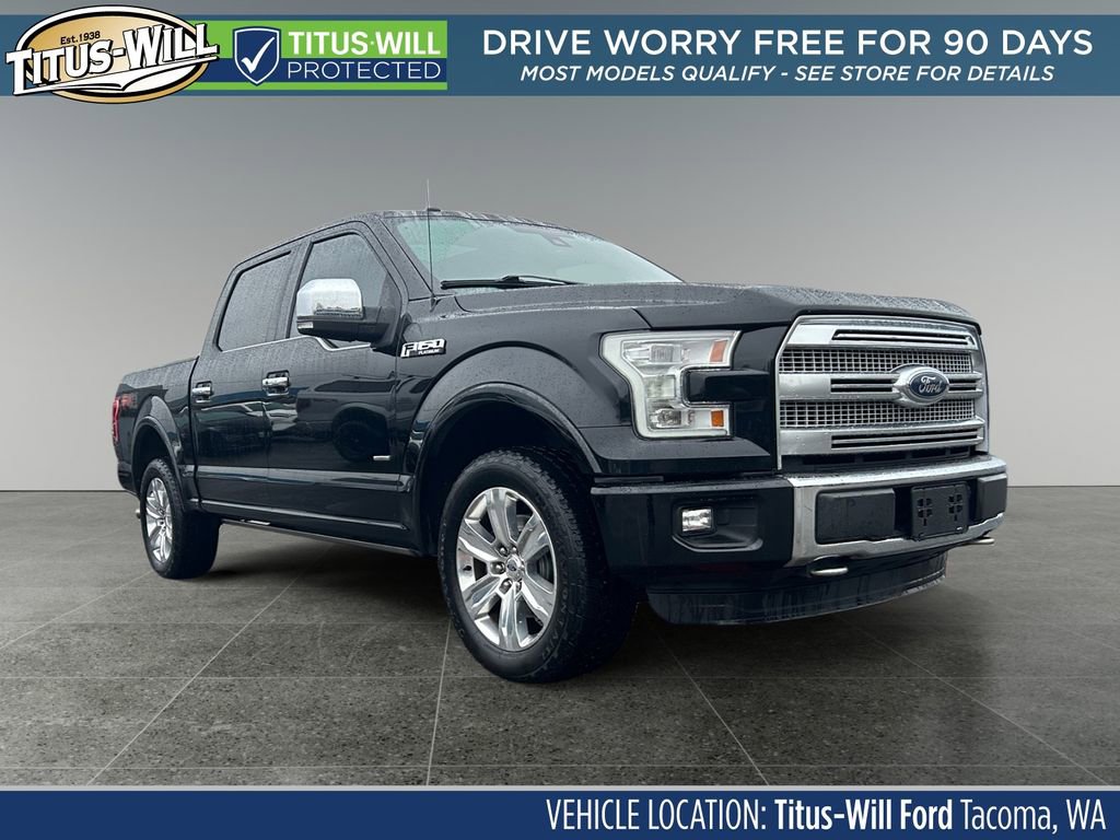 Used 2016 Ford F150 Platinum w/ FX4 Off-Road Package image 1